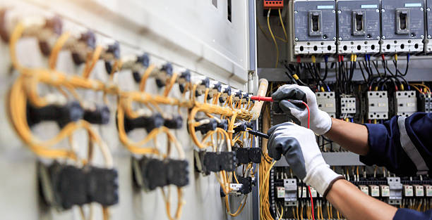 Professional Electrician technician working in Oregon, IL